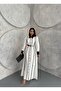 Atlas Fabric Dress(Belt Included)