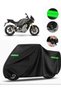 Moto Guzzi V100 Mandello S Compatible Motorcycle Tarpaulin Premium (Lock Compatible) - Black - Mpro9002