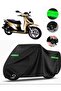 Dorado Daphne Compatible Motorcycle Tarpaulin Premium (Lock Compatible) - Black - Mpro9002