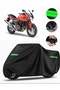 Kawasaki Z 750 S Compatible Motorcycle Tarpaulin Premium (Lock Compatible) - Black - Mpro9002