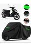 Arora Ar 150t-15 Compatible Motorcycle Tarpaulin Premium (Lock Compatible) - Black - Mpro9002