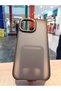 iPhone 15 Pro Max Compatible Black Hux Cover Impact Protection Transparent Back Case - 2