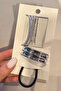 Silver Color Metal Rubber Buckle and Wire Buckle Set - 2
