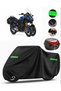 Yamaha Niken Gt Rear Bag Compatible Motorcycle Tarpaulin Premium (Lock Compatible)-Black