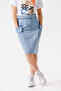 Girl's Side Pocket Denim Skirt 2954