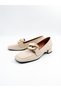 Women's Genuine Leather Heeled Shoes - 4