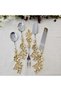 5 Piece Japanese Rose Serving Set Gold
