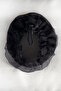 Black Color Small Mesh Detailed Knob Buckle - 5