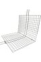 Stainless Steel BBQ Fish Grill Basket with Removable Handle, Bonus Mat, Brush & Pouch. - 3