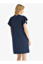 Women's Nightgown 51844 - Navy Blue - 2