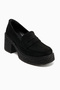 Boi Black Suede Platform Casual Women's Shoes - 3