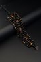 Tiger Eye and Smoky Quartz Bohemian Bracelet, Men's Bracelet, Women's Bracelet - 4