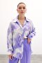 Loose Long Shirt - Lilac - 2