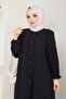 Women's Large Size Long Double Hijab Tunic Set - 7