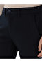 Navy Blue Slim Fit Canvas Trousers 50311631 -Vr033 - 5