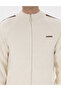 Ecru Comfort Fit Wool Blended Knitwear Cardigan 50293935-Vr019 - 6