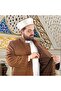 Luxury Muhajir Imam Robe - Brown - 3