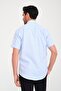 Classic Short Sleeve Oxford Gift Boxed Men's Shirt Fs-001200 - Light Blue - 4