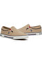 Men's Beige Low-Top Sneakers - Lightweight Slip-On Design, Comfortable for Everyday Outfits - 3