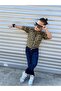 Jeans Jacket / Denim Pants / Long Sleeve Plaid Shirt 3-Piece Set - 6