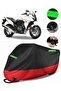 Honda Cbf 1000 Rear Bag Compatible Premium Motorcycle Tarpaulin (Lock Compatible) Black-Grey