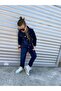 Jeans Jacket / Denim Pants / Long Sleeve Plaid Shirt 3-Piece Set - 5