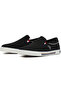 Men's Black Low-Top Sneakers - Lightweight Slip-On Design, Comfortable for Everyday Outfits - 2