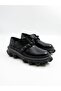 Black Genuine Leather Women's Shoes