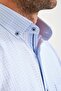 Classic Short Sleeve Neon Square Collar Buttoned Gift Boxed Men's Shirt Fs-001221 - Light Blue - 2