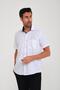 Classic Short Sleeve Neon Dot Dobby Gift Boxed Men's Shirt Fs-001216 - White - 5