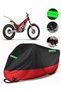 Gas Gas Txt Pro 250 Rear Bag Compatible Premium Motorcycle Tarpaulin (Lock Compatible) Black-Grey