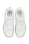 Women's White Low-Top Sneakers - Bold Lace-Up Style, Comfortable Casual Footwear - 4