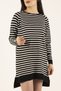 Striped Polyemit Tunic