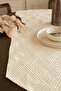 Hexagon Runner Natural Cotton Traditional Buldan Woven 40*140 cm - 5