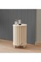 Bottle Case Decorative Luxury Wooden Bottle Storage Hideaway Case Cream Footless Model - 2