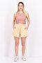 Women Sportswear Fit Training Shorts, Peach - 3
