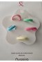 5-Pack Rubber Baby Buckle with Tiny Figures - 2