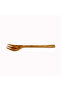 Olive Tree Breakfast Dessert Fork - Zeus Collection - Healthy and Ergonomic Wooden Fork 1 Piece - 3