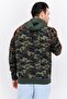 Men Camouflage Hooded Jacket, Multicolor - 4
