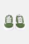 Kids Boy Old Skool Over Lace Up Shoes, Olive - 2