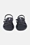 Women Sling Back Open Toe Sandals, Black - 4
