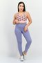 Women Brand Logo Lightly Padded Sport Bra, Pink - 2