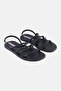 Women Sling Back Open Toe Sandals, Black