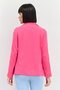 Women Regular Fit Brand Logo Blazers, Fuchsia Purple - 4