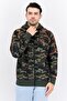Men Camouflage Hooded Jacket, Multicolor