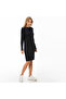 Women's Navy Blue Dress - 3