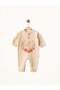 Baby Rabbit Patterned Organic Jumpsuit