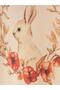 Baby Rabbit Patterned Organic Jumpsuit - 5