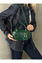 Bonnie Model Green Charm Gift Women's Hand and Shoulder Bag - 3
