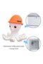Silicone Gingival Ring - Octopus Orange - 3